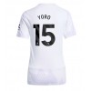 Manchester United Leny Yoro #15 Bortedrakt Kvinner 2025-26 Kortermet